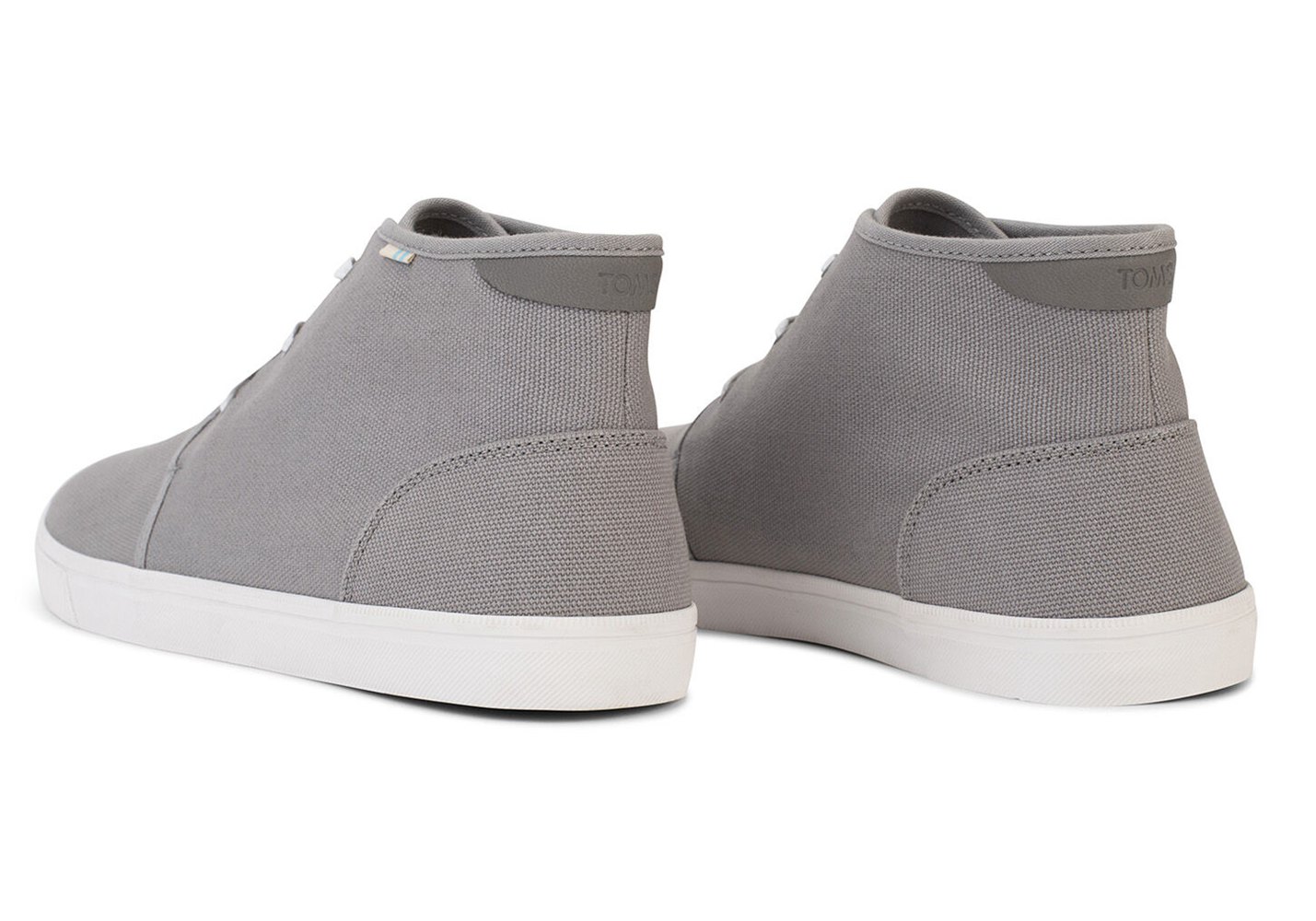 Toms Carlo Mid Sneakers Grey - Mens - 40193-LYNP